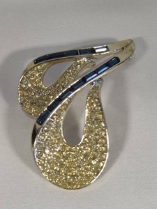 Marboux Navette Brooch by Marcel Boucher