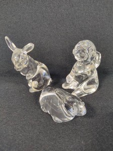 Waterford Crystal RabbitBunny Paperweights