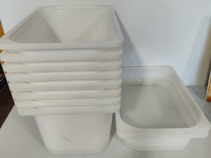 Ikea Trofast White Storage Bins (Three Sizes)