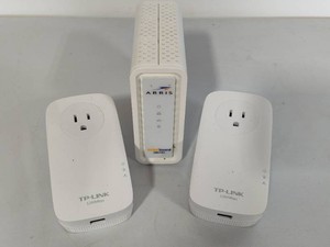 TP Link Power Adapters & Arris Modem