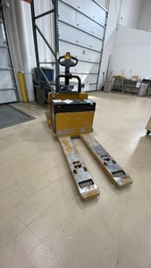 BIG JOE POWERED PALLET TRUCK