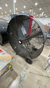 TPI 48 INDUSTRIAL FLOOR FAN WITH WHEELS
