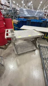 AKRO MILS BEIGE UTILITY CART