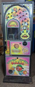 Vintage Slammin Jammin Oscar Jr. Interactive Pinball Gumball Vending Machine