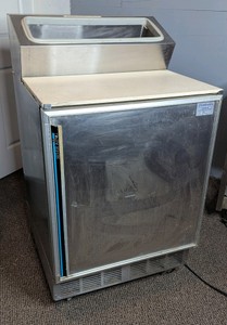 Silver King Commercial Stainless Steel Refrigerated Prep Table Cooler 27W