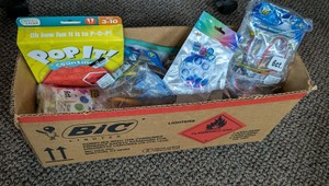 Assorted Sensory & Fidget Toys Including Chuckle & Roar Pop It In Box