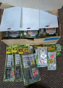  Bulk Case Of Funtastic Wacky Cash Combination Safe & Play Money Sets