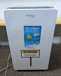 Soleus Air Fueled by TCL 70-Pint Dehumidifier With Internal Pump