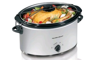 Hamilton Beach 6-Quart Portable Slow Cooker 