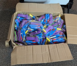 Bulk Case Of Individually Packaged Foam Dart Shooter Novelty Toys