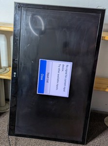  LG Flat-Screen HDTV 44W x 27H