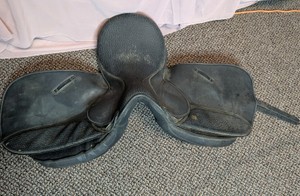 Vintage Thorowgood Synthetic English All-Purpose Horse Saddle - Made in England