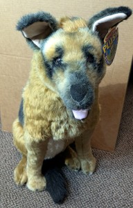 Melissa & Doug Plush German Shepherd Lifelike Stuffed Dog