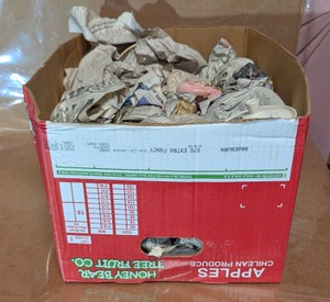 Carton Lot of Assorted Wrapped Vintage Dishware, Ceramics & Trinkets