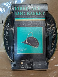 Dagan Industries Fireplace Log Basket Model No. 33 BBT