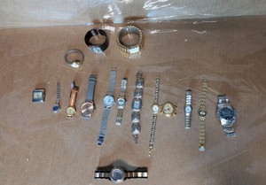 Assorted Wristwatch and Watch Head Collection 16-Piece Lot