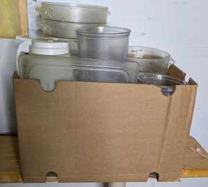 Commercial Food Storage Tubs and Dispenser Pitcher Lot