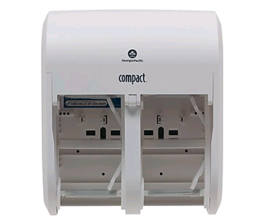 GP PRO Compact 4-Roll Quad Coreless Toilet Paper Dispenser 56747A