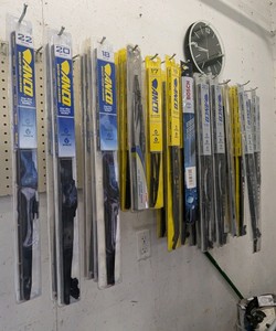 Anco and Bosch Windshield Wiper Blades 48-Piece Assortment