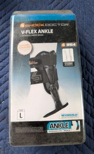 Shock Doctor 854 V-Flex Advanced Hinged Ankle Brace Size Large