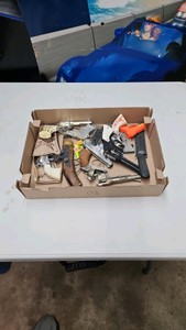lot of vintage toy cap guns
