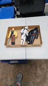 star wars 12 inch figures skywalker stormtrooper darth vader