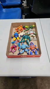 Motu Master of the universe action figure and parts lot faker merman etc