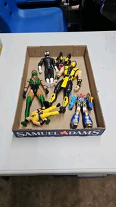 Action figure lot.  Mortal Kombat power rangers etc lot