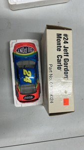 NASCAR diecast collectible model number 24 Jeff Gordon Monte Carlo Dupont
