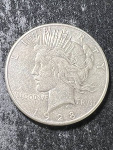 1928-S US PEACE SILVER DOLLAR