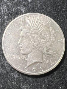 1926 US PEACE SILVER DOLLAR