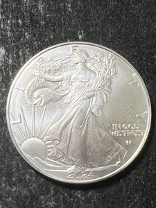 2024 AMERICAN SILVER EAGLE 1 TROY OZ .999 FINE SILVER