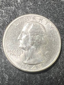 1945-S US WASHINGTON QUARTER