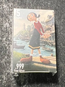 5 GRAMS .999 FINE SILVER SEALED IN BOX