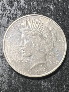 1926-D US PEACE SILVER DOLLAR