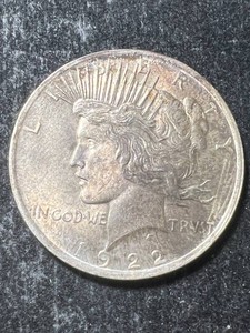 1922 US PEACE SILVER DOLLAR