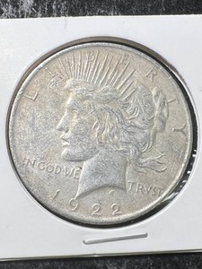 1922 US PEACE SILVER DOLLAR