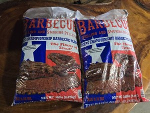 Papas Texas Championship Barbecue Blend Grilling and Smoking Pellets, 2 Bags of 20 lbs