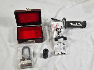 Makita Power Tool Handle and Accessories with Ruger Lock, Magnet Hanger, and Box