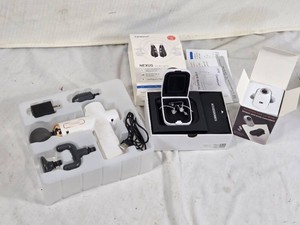 Copper Fit Handheld Massager, Ceretone Nexus Hearing Aids, and Mini Action Camera A100