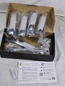 Trim Illusion Chrome Door Handle Cover Set for New Style GM Door Handles