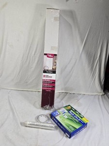 Better Homes and Gardens 32 x 64 Faux Wood Window Blinds, Duck Brand Window Film