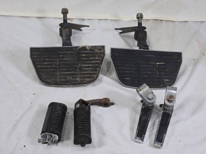 Motorcycle Foot Pegs and Floorboards Lot