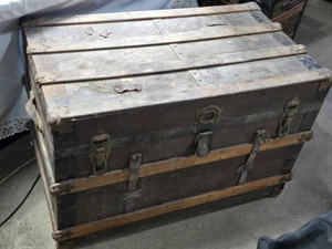 Antique Steamer Trunk