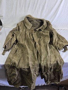 Old Military-Style Coat with RSwear Marking