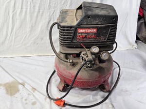 Craftsman 2HP 4-Gallon Single Cylinder Oil-Free Air Compressor - Does Not Power On