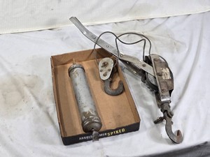 Cable Come Along with Grease Gun