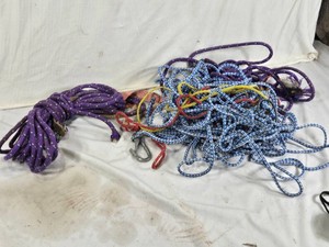 Rope including Carabiners and Straps