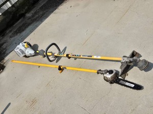 Ryobi Expand-It Trimmer with Attachments - Ran when last  used