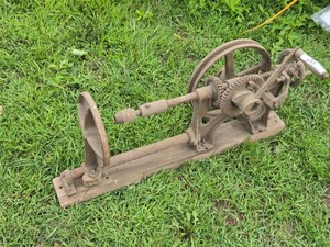 Antique Hand Crank Drill Press